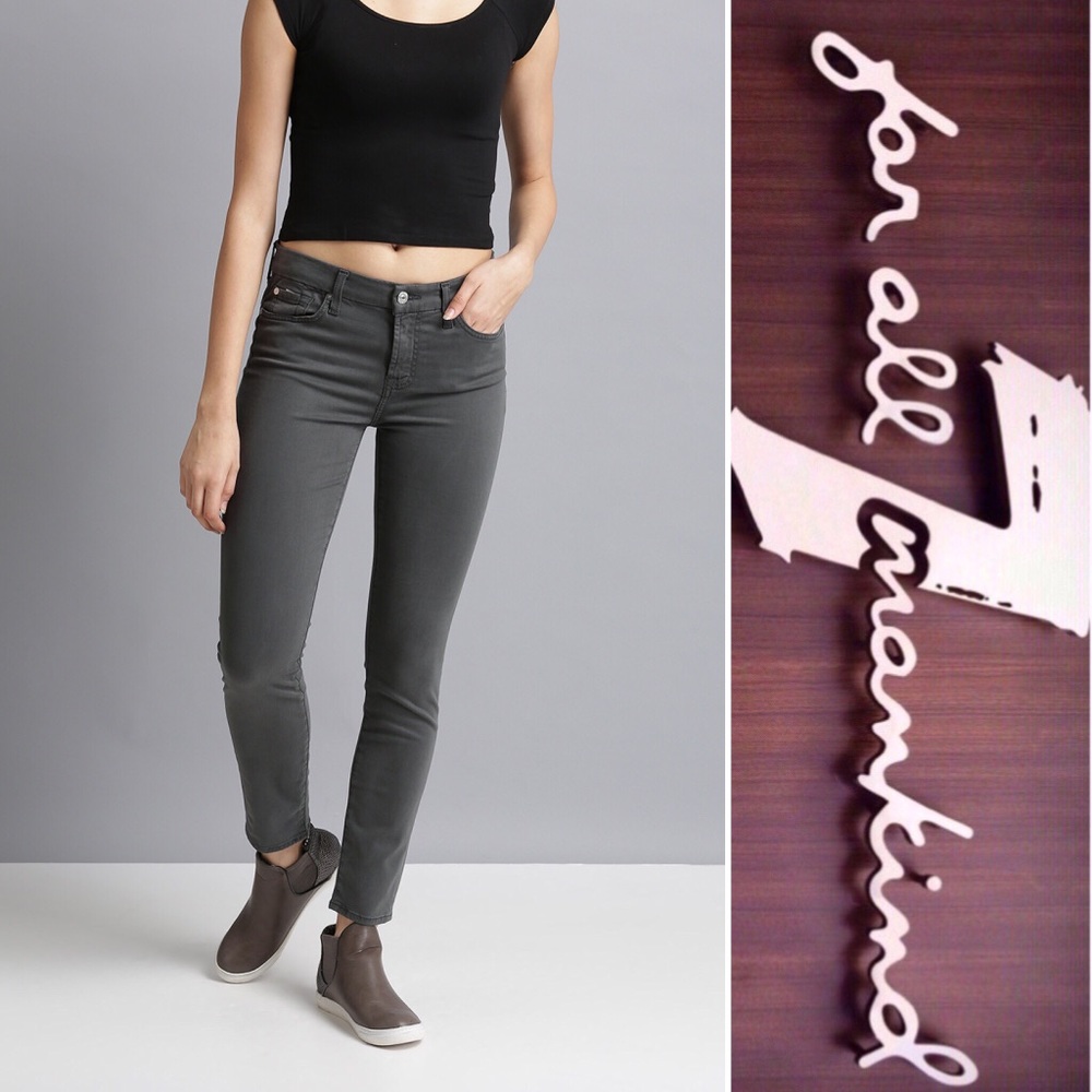 7 For All Mankind The Ankle Skinny Jean 23